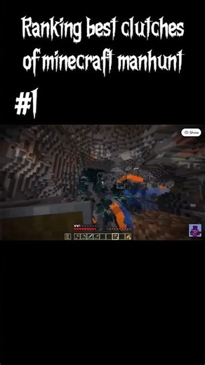 Ranking the Best Minecraft Manhunt Clutches! 🔥#minecraft #clutchmoment #manhunt