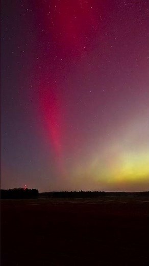 POLARLICHTER in der LÜNEBURGER HEIDE ✨ Timelaps