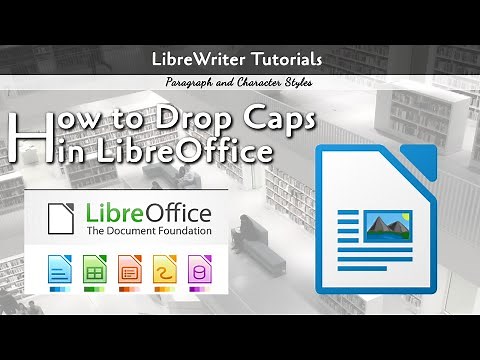 Drop Caps in LibreWriter