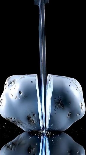 Cutting Einsteinium With a Knife?! (Animated Experiment) I Not possible in real life