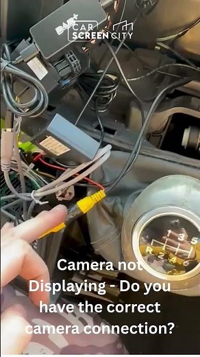 Camera Not Displaying? Check This Connection First! 📹🚗