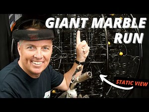 GIANT Marble Run!! 20+ minutes of the Sphere Shaped Sculpture cn178