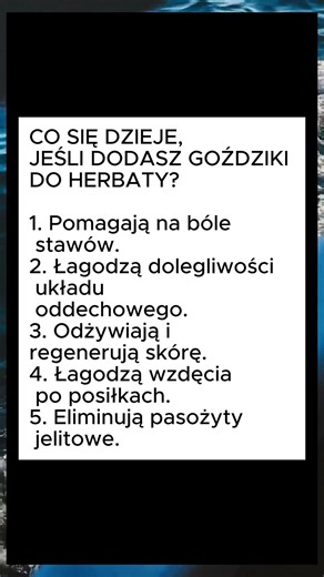 Co się stanie, jeśli dodasz goździki do herbaty? Już wyjaśniam!#islam #koran #modlitwa #allah #pokój