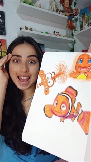 Orange characters 😲🧡 Which one should be next? #art #drawing