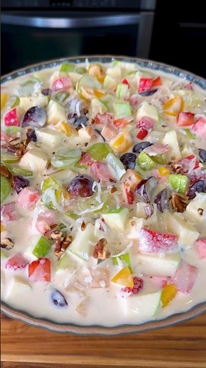 Ensalada de Frutas Navideña Mexican Fruit Salad #shorts
