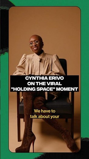Cynthia Erivo breaks down her viral “holding space” moment with Ariana Grande 🫂😂 #complexnews
