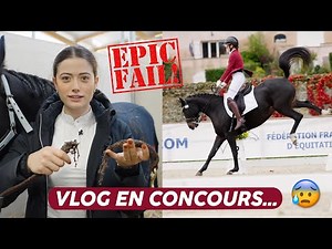 IT'S A DISASTER… 😖 Competition weekend with my two horses, it's NOT going as planned!