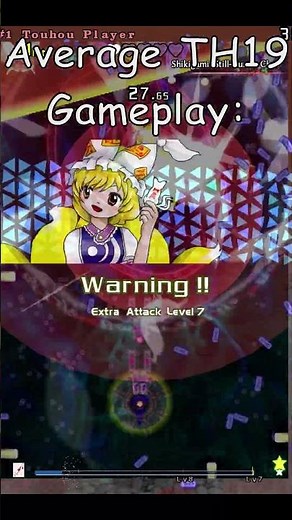 Average Touhou 19 Gameplay