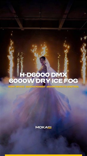 Bajando la niebla perfecta para bodas y eventos