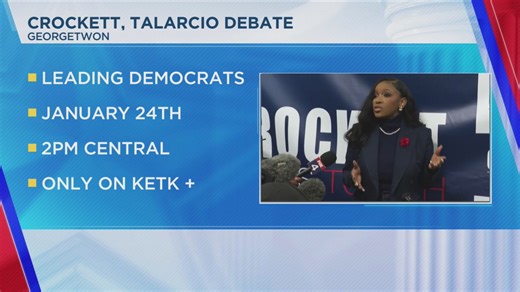 Jasmine Crockett, James Talarico set to debate for first time ahead of US Senate primary