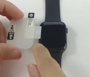 [3-Pack] Supershieldz for Apple Watch Series 9 / 8/ 7 (41mm) Screen Protector, [Full Screen Coverage] Anti-Bubble High Definition (HD) Clear Shield