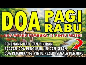 DOA PAGI RABU | DOA PEMBUKA 12 PINTU REZEKI DARI SEGALA PENJURU
