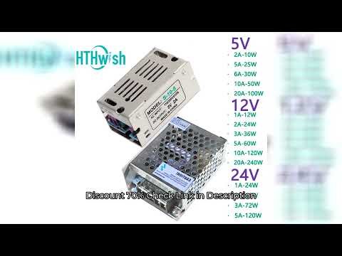 110V 220V to 5V 12V 24V Universal AC DC Power Supply 1A 2A 3A 5A 6A 10A 20A Switching Power Supply S