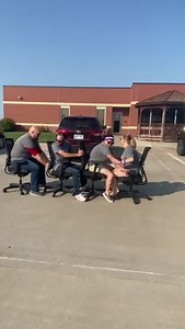 The 2021 NTW Office Olympics has concluded. As always, office chair rowing did not disappoint, check out Team 'Merica. That was an amazing save by Aaron! Cornhole Winner - Team 'Merica Airplane Toss Winner - Working Our Assets Off led by individual winner Amy Miller Office Chair Rowing Winner - Working Our Assets Off Team Relay Winner - Team 'Merica Best Team Name - Working Our Assets Off Most Team Spirit - Tie, both teams came ready for some fun! Most Inspirational Performance - Nathan Sutter (