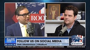 Gaetz: What's your reaction to calls for your resignation? Rep. George Santos: I've lived an honest life. I came here to serve the 142,000 people who elected me and I'm going to do just that. | Congressman Matt Gaetz