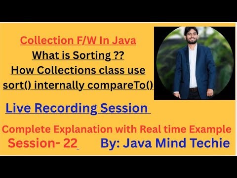 Collection in Java | what is Sorting in collection