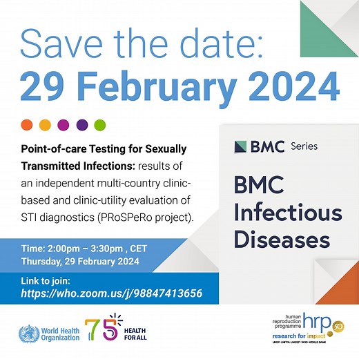 Launch of a new supplement in BMC Infectious Diseases on Point of Care Testing