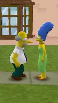 60 Homer Skins Kicking Marge In The Simpsons Hit And Run