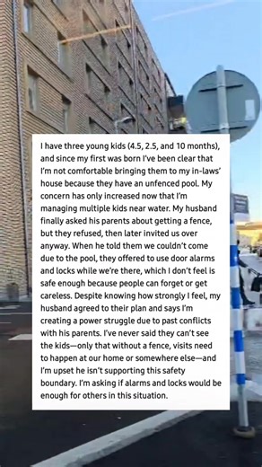 11 reactions · 15 comments | When it comes to pool safety, I’m holding firm, because kids’ lives come first. Would you be okay with alarms and locks, or is a fence a must? #PoolSafety #ParentingBoundaries #SafetyFirst #story #redditstorytime #FamilyDrama #videoreels #reddit #fblifestyle #trend #solutions | Chibunwannem Vivian | Facebook