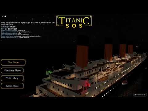114th Anniversary: Ultimate Titanic Simulation [Titanic SOS: Roblox] w/ @Jedindy • Xbox Series X