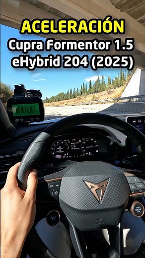 Cupra Formentor eHybrid: Así acelera de 0 a 1.000 metros este SUV PHEV de 204 CV ¿Qué te parece?