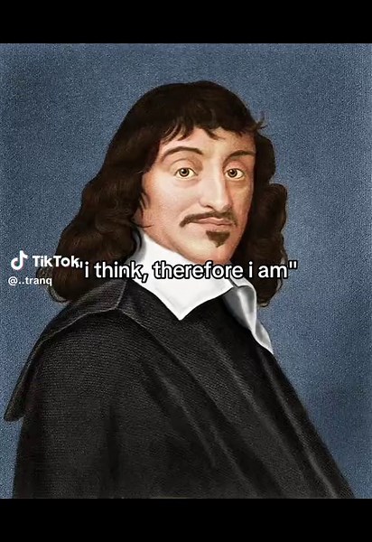 Father of modern philosophy. René Descartes was a 17th-century French philosopher, mathematician, and scientist often called the “Father of Modern Philosophy.” He believed that true knowledge had to be built on clear, rational thinking rather than tradition or assumptions. His most famous idea is “Cogito, ergo sum” — “I think, therefore I am” — which means that the act of thinking proves your own existence. Descartes also made huge contributions to mathematics by creating analytic geometry, whic