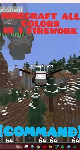 ALL COLORS IN 1 FIREWORK COMMAND