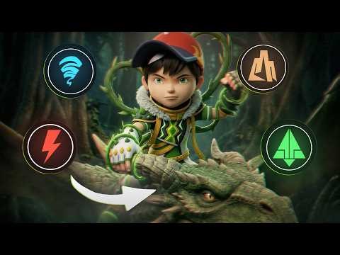 All 7 BoBoiBoy Elemental Golems Explained — COMPLETE BREAKDOWN In Hindi!