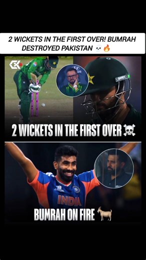 Two Wickets, One Over: Pure Dominance 💀Boom Boom Bumrah on Fire! 🔥