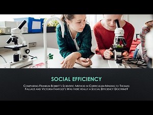 Social Efficiency