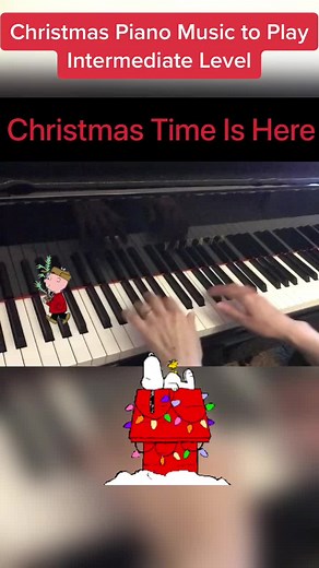Intermediate Christmas Jazz Piano Music | Christmas Time is Here - Charlie Brown From the piano book A Charlie Brown Christmas - Easy Piano Version.#pianotok #pianochristmas #Christmaspiano #pianosheetmusic #pianobooks #pianomusicsong #playpiano #learnpiano #pianobook@quickstartpiano @quickstartpiano @quickstartpiano