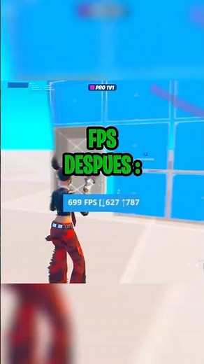 How to increase FPS and eliminate delay in Fortnite 🤯💻 #fortnite #shorts