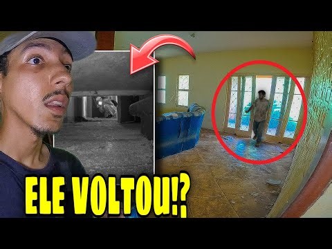 SOZINHO NA PERIGOSA CASA ABANDONADA DEIXEI UMA CÂMERA ESCONDIDA