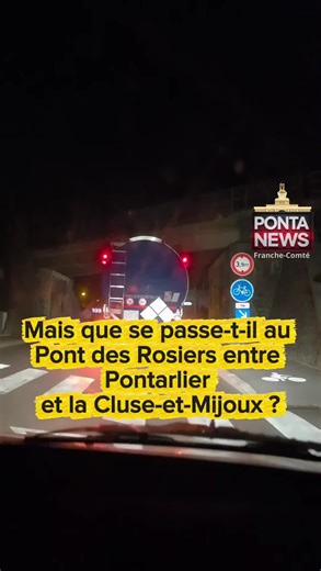 🚨 Mais que se passe-t-il au h et la Cluse-et-Mijoux ? De plus en plus pointé du doigt par les frontaliers, ce passage devient un vrai piège à poids lourds… 😬 👉 En cause : les travaux à La Cluse ? 👉 Mauvaise signalisation ? 👉 GPS qui envoient les camions au mauvais endroit ? Résultat : des blocages à répétition et une circulation alternée quasi quotidienne… 💬 Donne ton avis en commentaire : qui est responsable et y a-t-il une solution solution selon toi ? 🚨 Mais que se passe-t-il au h et l