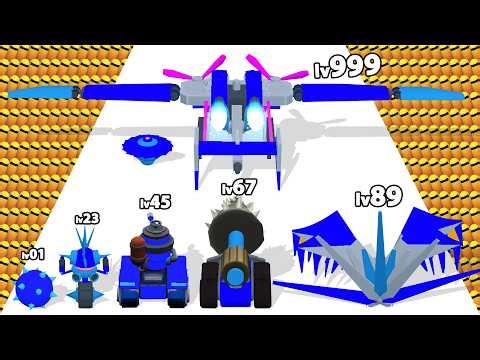 ROBO RUNNER - Level Up Robo Max Level Gameplay (Robot Transform Runner Game) ‪@androidweeklygame‬