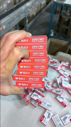 24/6 Staple Manufacturing Belt Full-automatic Packing Machine #Staplemakingmachine #stapler