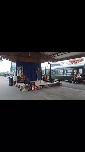 Helen Pearson - Singer #1940sweekend | West Somerset Railway