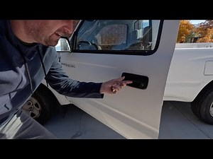 How to replace exterior door handle on 1st Gen Tacoma (1995-2004)