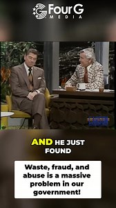 3M views · 108K reactions | Stop begging the problem to be the solution. - - Repost: @four_g_media Ronald Reagan calls out the widespread waste, fraud, and abuse in our government on The Johnny Carson Show! This has always been an issue with our politicians. #WasteFraudAndAbuse #JohnnyCarson #FourGMedia #GodGasGunsGlory #RonaldReagan | Ted Nugent | Facebook