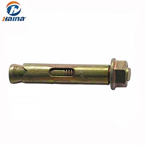 [Hot Item] Color Zinc Carbon Steel Wedge Anchor Bolt