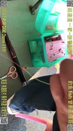 釣到草蝦囉 設置釣組 312