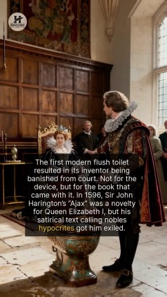 The flush toilet that got its inventor banished from court. | The History Page