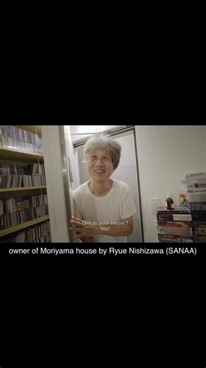 ©MODULE on Instagram: "moriyama-san. bêka & lemoine. 2017. . moriyama-san follows one week in the life of Mr. Moriyama, an art, architecture, and music enthusiast living in the iconic Moriyama House in Tokyo, designed in 2005 by Pritzker Prize–winner Ryue Nishizawa (SANAA). . through an intimate and personal approach, Ila Bêka portrays Moriyama as a quiet urban hermit, whose experimental way of living redefines the idea of domestic space. . the film offers a rare glimpse into his free-spirited w