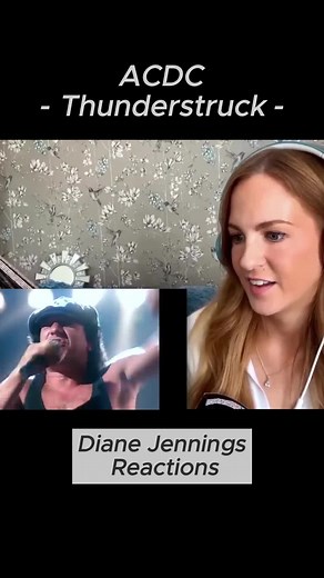ACDC Thunderstruck TikTok Reaction by Diane Jennings