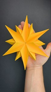 Easy Paper Star ⭐⭐ #origamilibrary #paperstar #paperstars | Origamilibrary