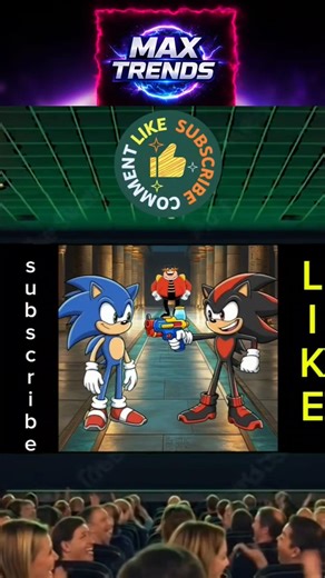 Sonic vs Shadow battles #sonic #battle #maxtrends