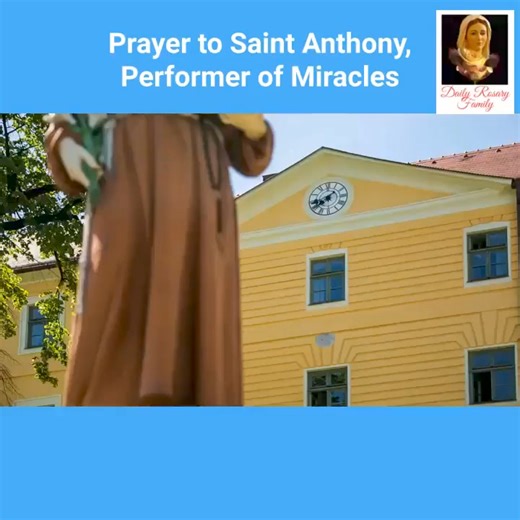 Miracle Prayer to Saint Anthony  | Proudly Catholic | Facebook