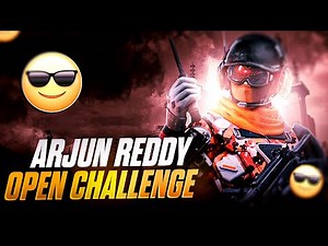 ARJUN REDDY OPEN CHALLENG TO PC PLAYERS IN TELUGU COMMUNITY 😎😎🥶🥶