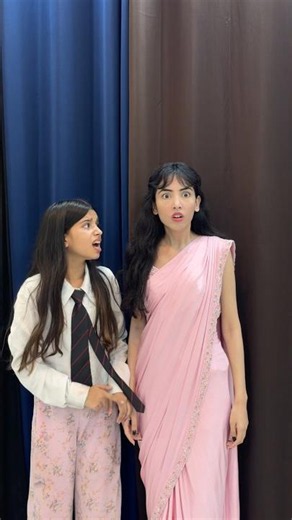 Simran❤️‍🩹V/s Senior student😱|Simran Makhija| #shorts #school #schoollife #comedy #funny #sad