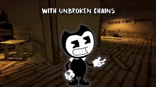 BENDY AND THE INK MACHINE SONG (Build Our Machine) LYRIC VIDEO - DAGames